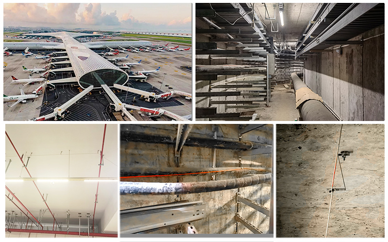 杭州蕭山國(guó)際機(jī)場(chǎng)綜合管廊溫度監(jiān)測(cè)項(xiàng)目